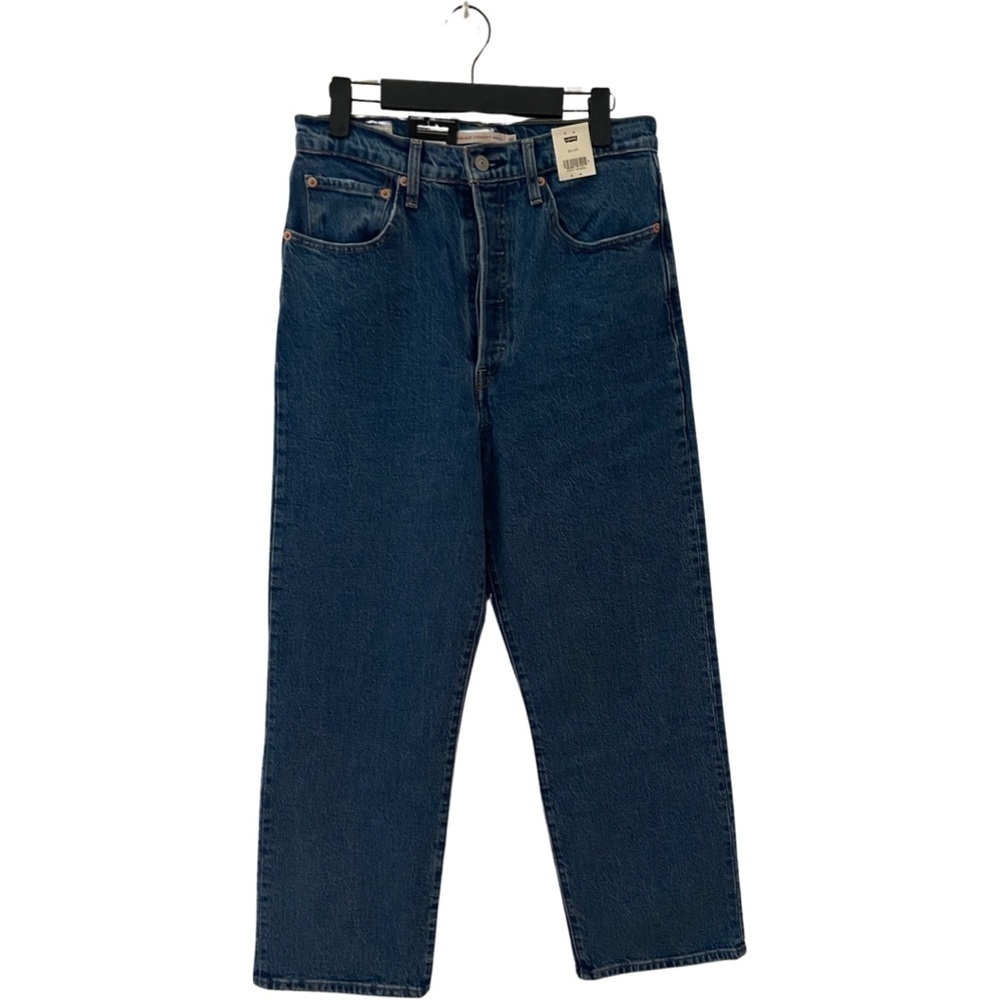 NWT Levi's Women's Ribcage Straight Ankle Jeans Size 30x27 - Picture 3 of 7